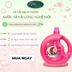 [2.5L Mới] Nước Xả Vải 3in1 Thơm 3 ngày Công Nghệ Mới Xả Sạch Thơm Đến Từng Sợi Vải,Làm Mềm Vải,Bám Hương Lâu,Bám Dai (Can 2,4L)