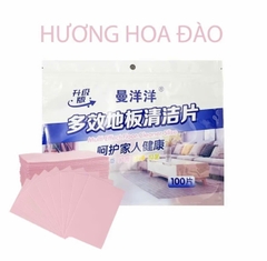 [1 túi 30 miếng lau sàn] Miếng lau sàn hoà tan nhanh trong nước dùng để lau sàn,khử mùi làm sạch sàn,tiết kiệm chi phí (Nhiều hương chọn lựa)