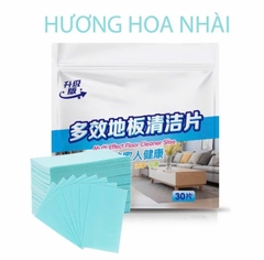[1 túi 30 miếng lau sàn] Miếng lau sàn hoà tan nhanh trong nước dùng để lau sàn,khử mùi làm sạch sàn,tiết kiệm chi phí (Nhiều hương chọn lựa)
