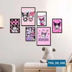 (50 mẫu) Combo 6 tranh dán tường  50 mẫu sang trọng nàng thơ rõ nét nhiều kích thước trang trí phòng khách phòng ngủ quán ăn cà phê decor giá rẻ 2D 3D