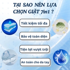 [Lưu hương 72h] (2.4L)Nước Giặt Xả Cao Cấp 7in1 Công Nghệ Nhật Bản Mới Hương Thơm Huyền Bí Độc Quyền Lưu Hương 72H Làm Sạch Sâu,Mềm Sợi Vải,..
