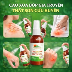 Cao xoa bóp Gia Truyền Thất Sơn Cửu Huyền, hỗ trợ đau lưng xương khớp, tê bì tay chân 100ml