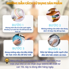 [KUTIS VIETNAM] (Can 10L) Nước Rửa Chén Công Nghệ Hàn Quốc Mới Hỗ Trợ Làm Sạch Sâu Mọi Vết Bẩn,Diệt-Khử Khuẩn Tận Gốc,Bảo Vệ Da Tay Không Gây Kích Ứng,An Toàn Cho Mọi Gia Đình