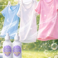 [CHẤT LƯU HƯƠNG 72H] DÙNG TRONG NƯỚC GIẶT TỰ PHA BÁM HƯƠNG ĐẾN 72H THƠM DAI-THƠM LÂU