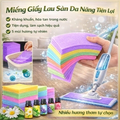 [1 túi 30 miếng lau sàn] Miếng lau sàn hoà tan nhanh trong nước dùng để lau sàn,khử mùi làm sạch sàn,tiết kiệm chi phí (Nhiều hương chọn lựa)