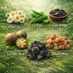 (Combo 3 Túi) sâm lục vị pha 10lit ( tổng 30 lít) tự pha tại nhà , chuẩn vị thơm ngon ( khách tự thêm đường phèn)