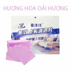 [1 túi 30 miếng lau sàn] Miếng lau sàn hoà tan nhanh trong nước dùng để lau sàn,khử mùi làm sạch sàn,tiết kiệm chi phí (Nhiều hương chọn lựa)