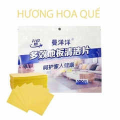 [1 túi 30 miếng lau sàn] Miếng lau sàn hoà tan nhanh trong nước dùng để lau sàn,khử mùi làm sạch sàn,tiết kiệm chi phí (Nhiều hương chọn lựa)