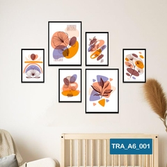 (50 mẫu) Combo 6 tranh dán tường  50 mẫu sang trọng nàng thơ rõ nét nhiều kích thước trang trí phòng khách phòng ngủ quán ăn cà phê decor giá rẻ 2D 3D