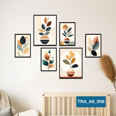 (50 mẫu) Combo 6 tranh dán tường  50 mẫu sang trọng nàng thơ rõ nét nhiều kích thước trang trí phòng khách phòng ngủ quán ăn cà phê decor giá rẻ 2D 3D