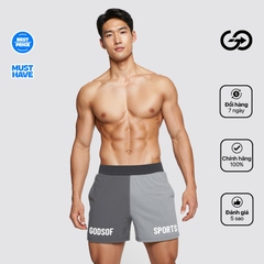 Quần thể thao nam chạy bộ, pickleball, gym GOS COLORFLIP S21