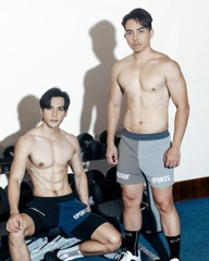 Quần thể thao nam chạy bộ, pickleball, gym GOS COLORFLIP S21