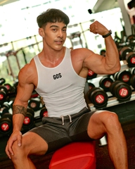 (LẤY LÊN 1 SIZE - Siêu ôm) Áo ba lỗ thể thao GOS BodyRib E2