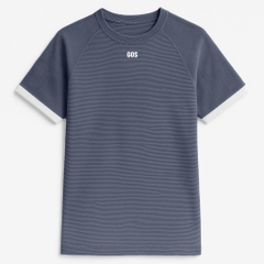 Áo thể thao gym ôm body nam GOS CodeLine S21 (Thun dệt kim)