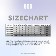 Áo thể thao sát nách form ôm GOS Helios S23