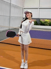 Tăng 1 size - Court Skirt Chân váy có quần bảo hộ form chữ A GOS thể thao Girlsofsports