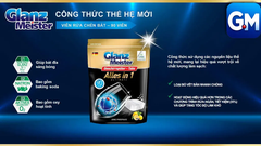 Viên rửa bát Eco Glanz Meister All in One Ultimate Tabs 90 viên