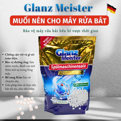 Muối cho máy rửa chén nén GlanzMeister 1.2kg