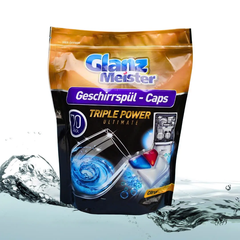 Viên rửa bát Glanz Meister All In One Ultimate Gel Caps