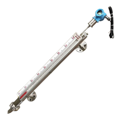 UHC magnetic liquid tank level gauge with level sensor