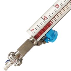 UHC magnetic liquid tank level gauge with level sensor