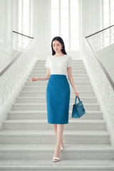 Đầm Katosa Thanh Lịch Dáng Chữ A-KTS222812