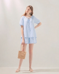 Set Raplang Cotton Kẻ Sọc-ATL2270325L2