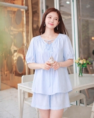 Set Raplang Cotton Kẻ Sọc-ATL2270325L2