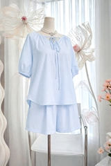 Set Raplang Cotton Kẻ Sọc-ATL2270325L2