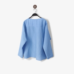 Áo Linen Mentosa Basic Tự Nhiên-AMTS091225L1