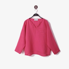 Áo Linen Mentosa Basic Tự Nhiên-AMTS091225L1