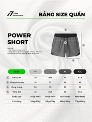 QUẦN ĐÙI POWER SHORT