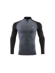 ÁO ZIP DÀI PHỐI MÀU RAGLAN