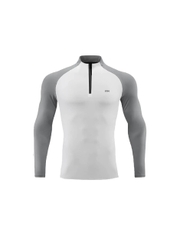 ÁO ZIP DÀI PHỐI MÀU RAGLAN