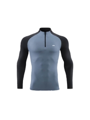 ÁO ZIP DÀI PHỐI MÀU RAGLAN