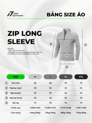 ÁO ZIP DÀI LONGSLEVE