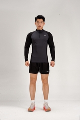 ÁO ZIP DÀI PHỐI MÀU RAGLAN