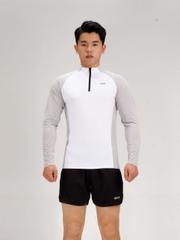 ÁO ZIP DÀI PHỐI MÀU RAGLAN