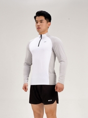 ÁO ZIP DÀI PHỐI MÀU RAGLAN