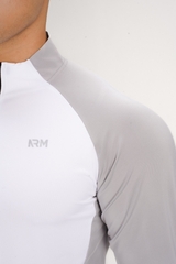 ÁO ZIP DÀI PHỐI MÀU RAGLAN
