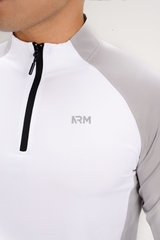 ÁO ZIP DÀI PHỐI MÀU RAGLAN