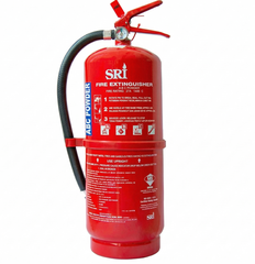 Bình chữa cháy Bột ABC 6 Kg (Có Kiểm Định) - Loại Xách Tay  | FEX132-MS-060-RD SRI - Malaysia