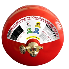 Bình chữa cháy Bột ABC 8kg (Có Kiểm Định) - Loại Cầu Treo Tự Động   | TMK-VJ- ABC/AUTO8kg Tomoken - Japan