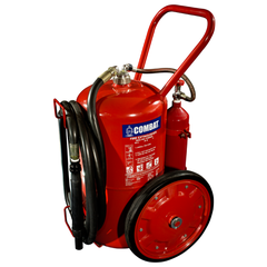 Bình chữa cháy Bột ABC 50kg (Có Kiểm Định) - Loại Xe Đẩy  | C-50ATC Combat - Singapore