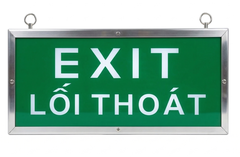 Đèn báo Exit Loại 2 Mặt Không Hướng (Có Kiểm Định) | 1018 GNI