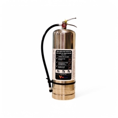 Bình chữa cháy Gốc Nước - Dùng Nhà Bếp 9L (Có Kiểm Định) - Loại Xách Tay - Vỏ Bình inox | V9F-K VinaFoam - VN