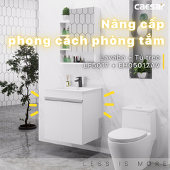 Bộ Lavabo tủ Caesar LF5017 + EH05017AV
