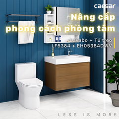 Bộ Lavabo tủ Caesar LF5384 + EH05384DWV