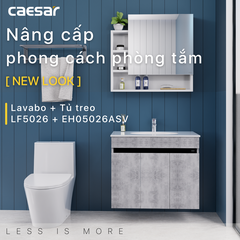 Bộ Lavabo tủ Caesar LF5026 + EH05026ASV