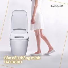Bồn cầu điện tử Caesar CA1380H